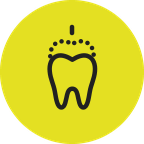 Step 3: fluoride is applied