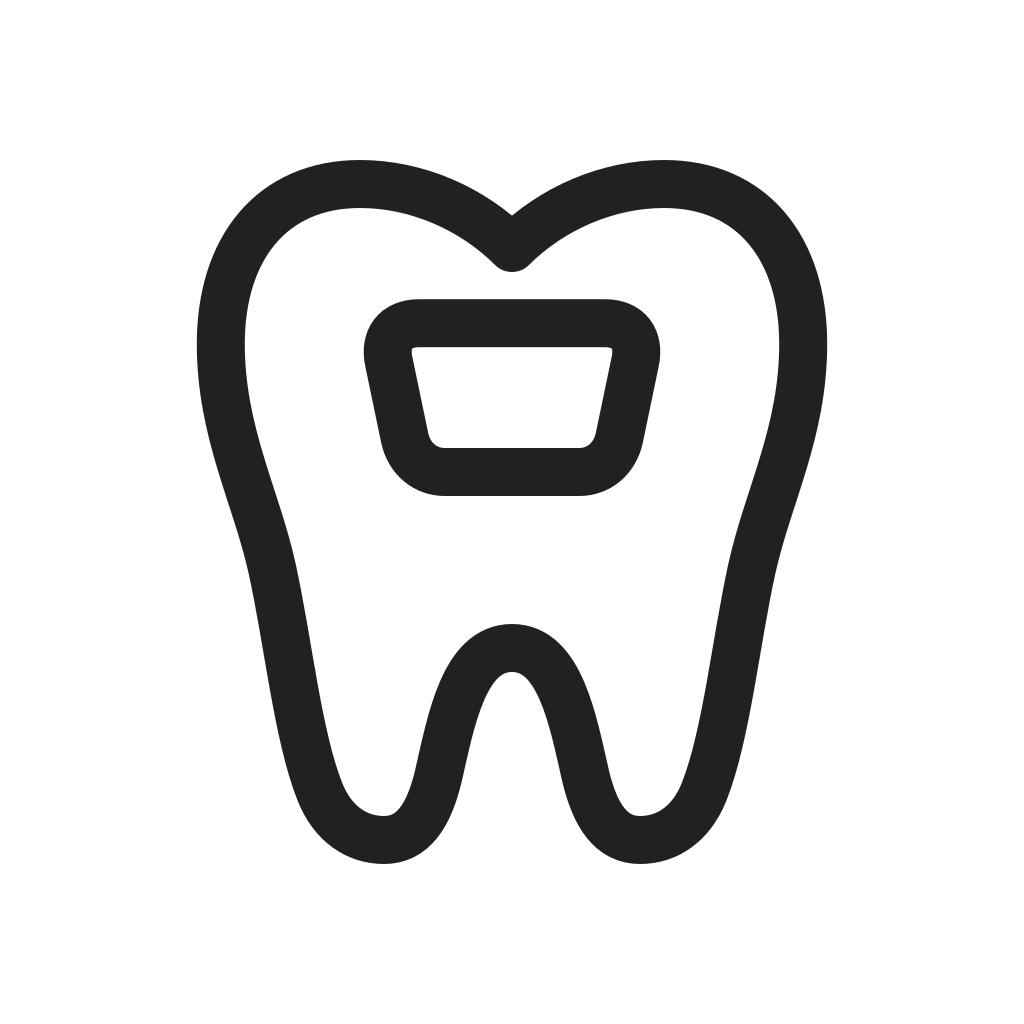 Tooth fillings in Toorak: filling icon