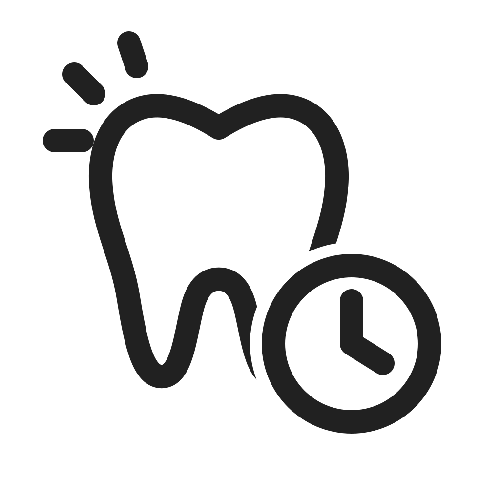 Emergency dentist in Toorak: dental emergency icon
