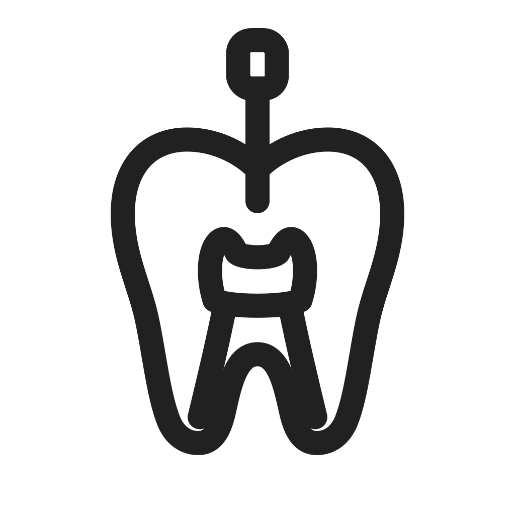 Root canal treatment icon